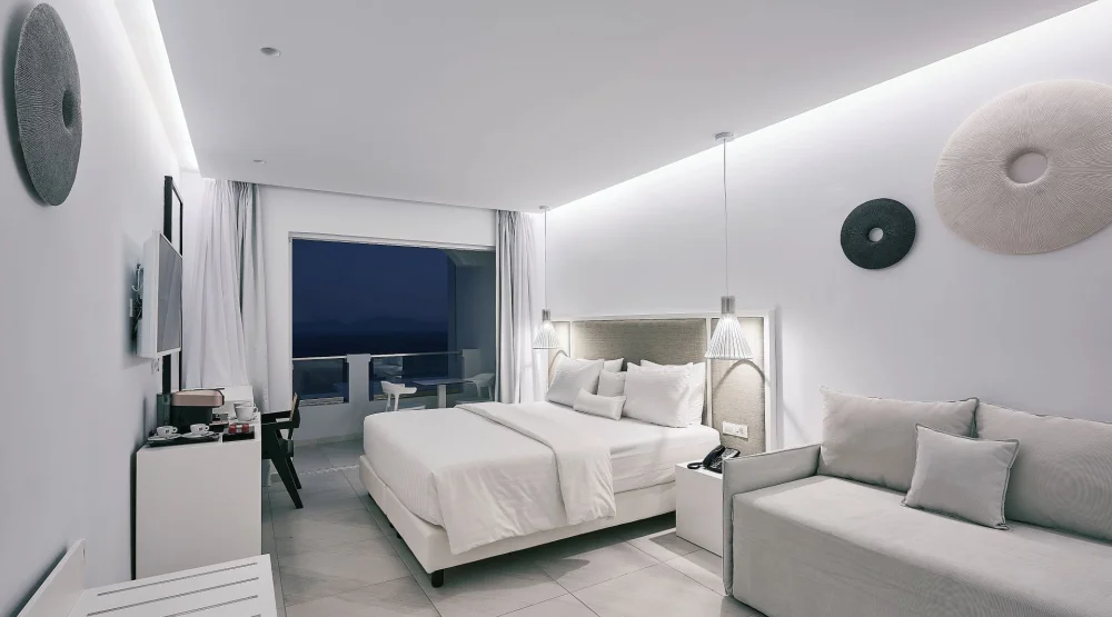 Junior Suite Garden View at Dimitra Beach Hotel & Suites