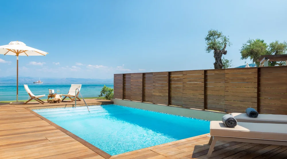 Pavilion Suite Waterfront with Private Pool at Domes Miramare