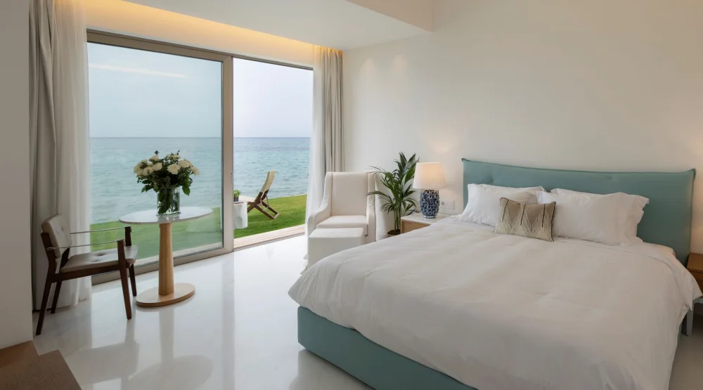 Grand Pavilion Waterfront with Private Pool at Domes Miramare