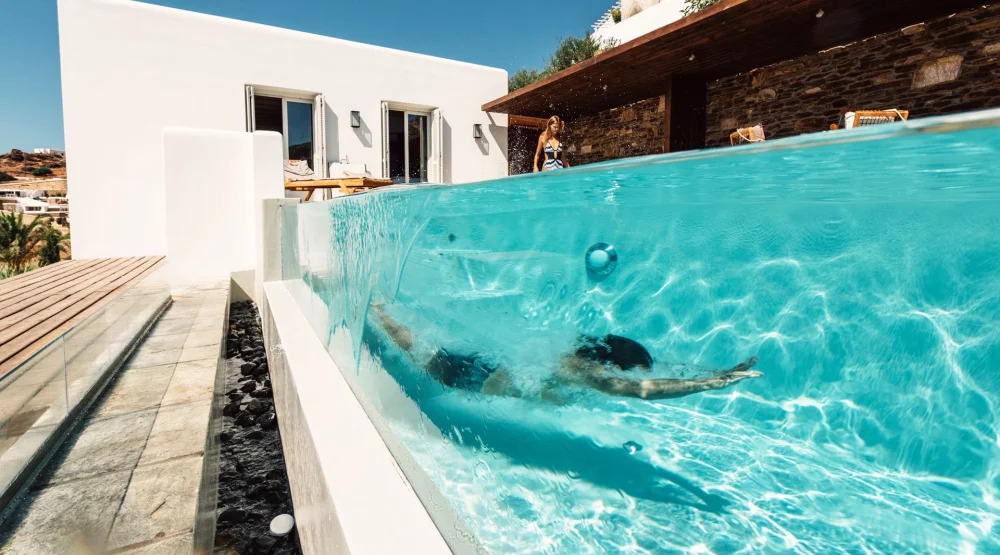 Deluxe Suites Private Pool Sea View at Hide Out Suites