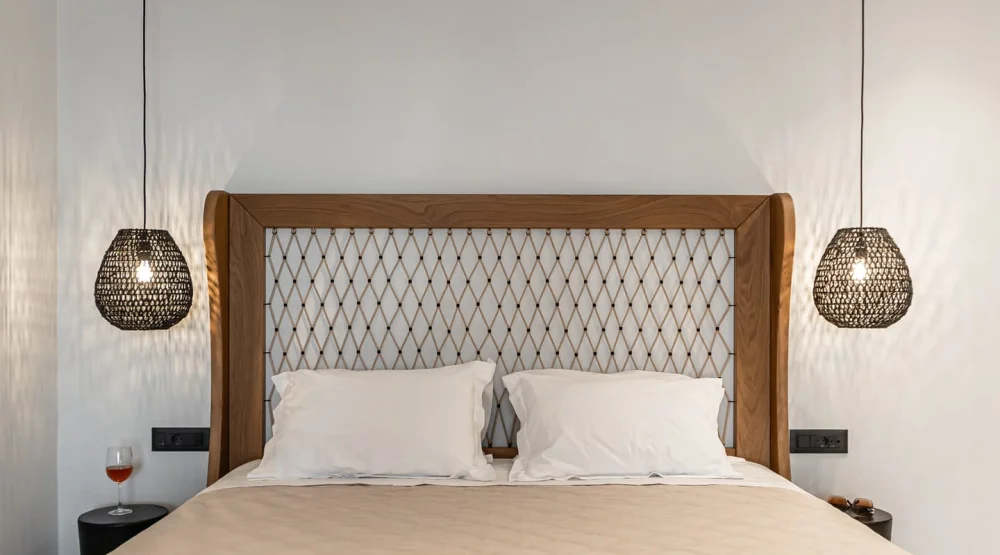 Deluxe Double Room with Outdoor Jacuzzi and Garden View at Lianos Village