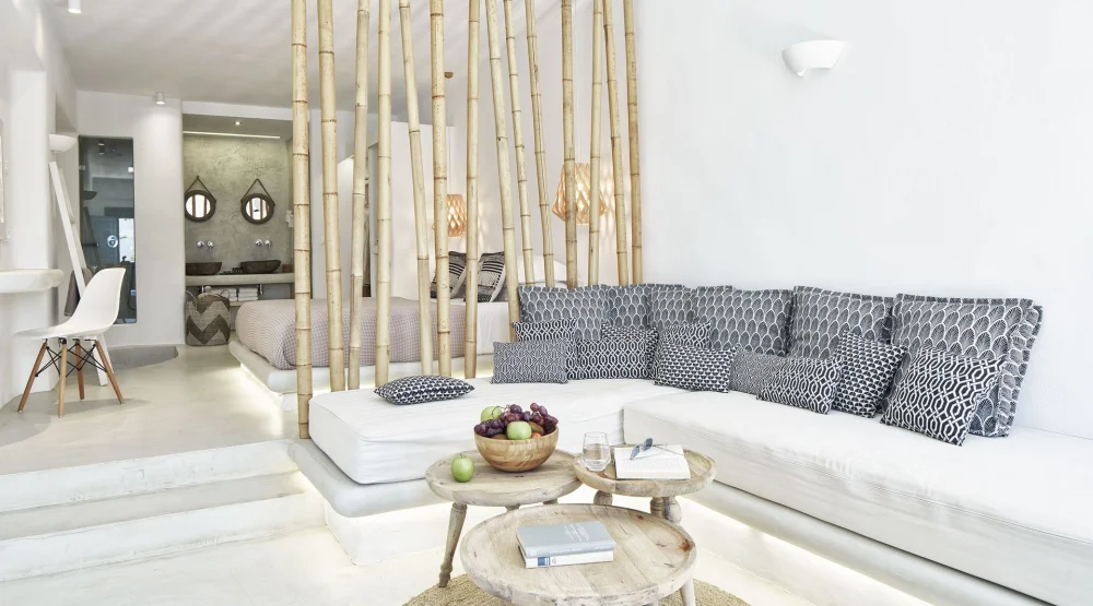 Junior Suite Garden View & Private Pool at Naxian Utopia