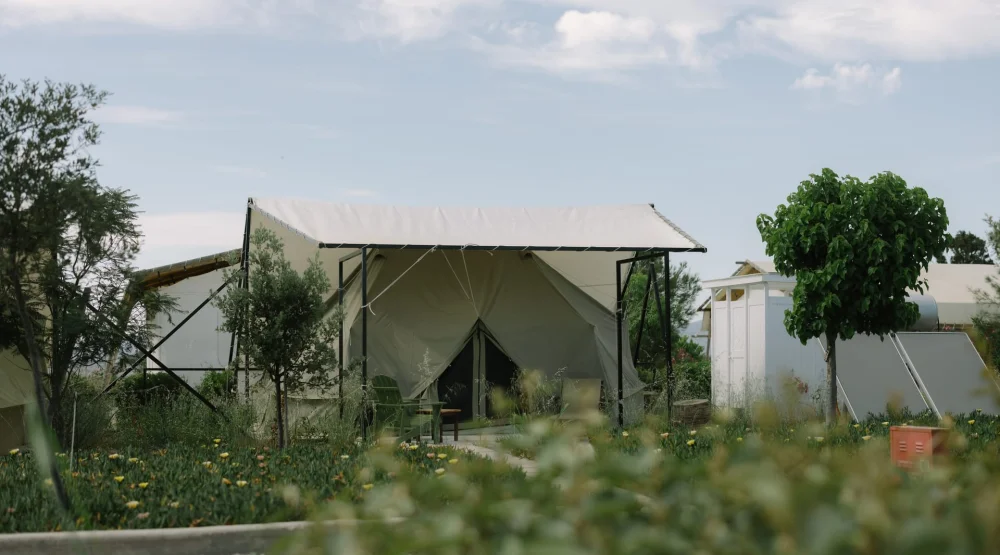 Emperor Bell Tent at Sails on Kos Ecolux Tented Village