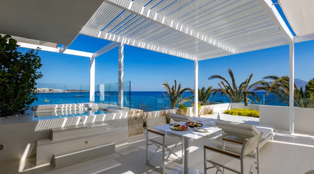 Premium Deluxe Sea View Room Outdoor Jacuzzi at The Island Concept