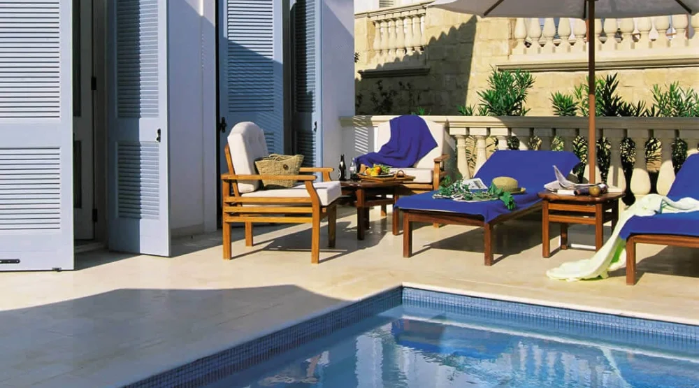 Garden Studio Suite with Private Pool and Sea View at Anassa