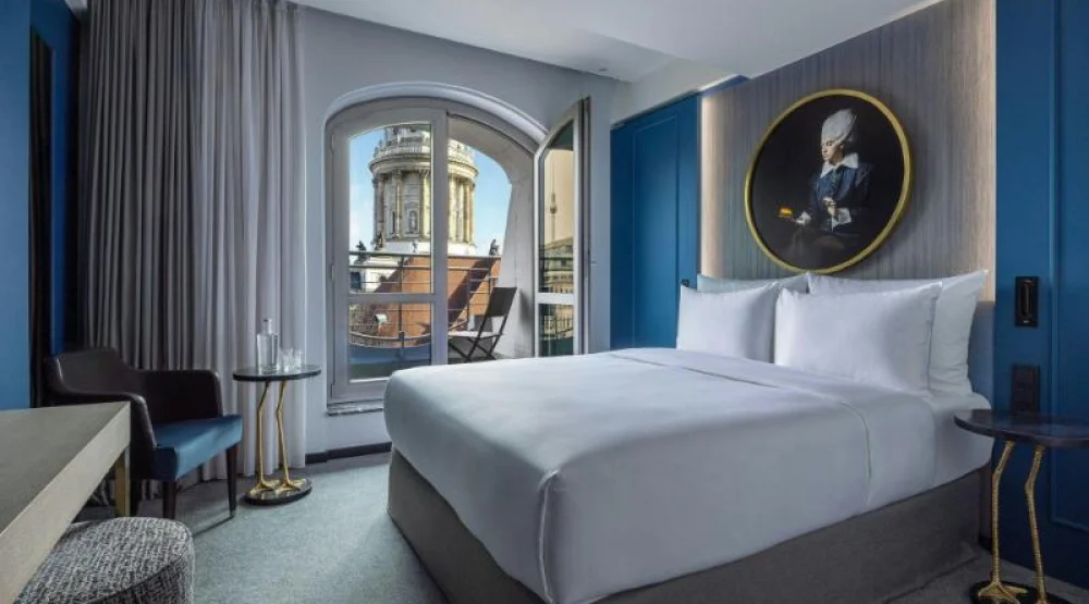 Luc Queen Room Balcony, Guest Room, One Queen, Balcony at Hotel Luc Autograph Collection