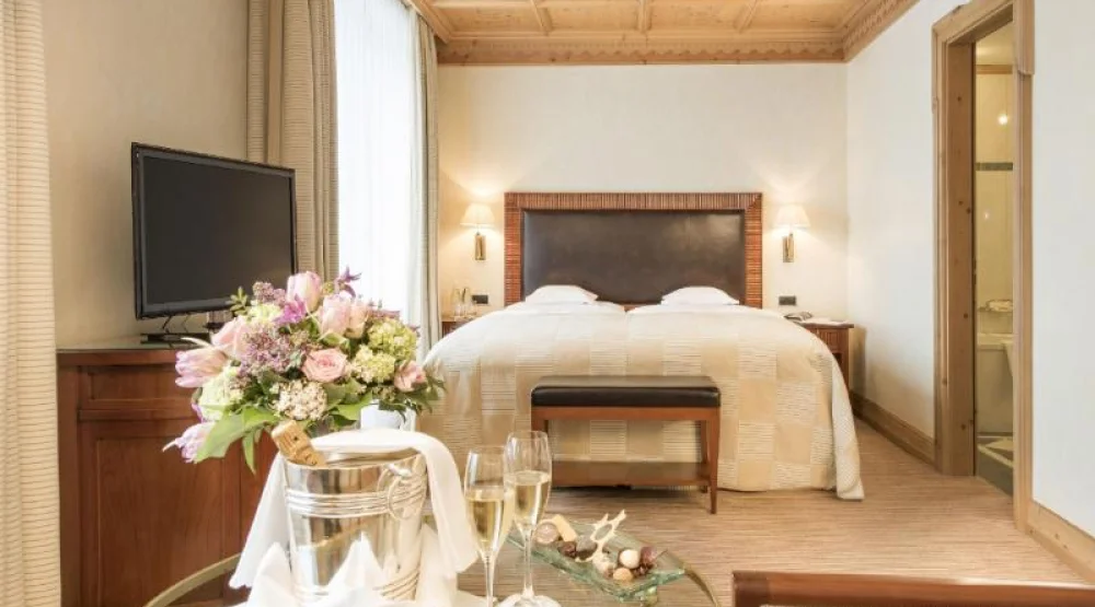 Superior Double Room at Grand Hotel Kronenhof