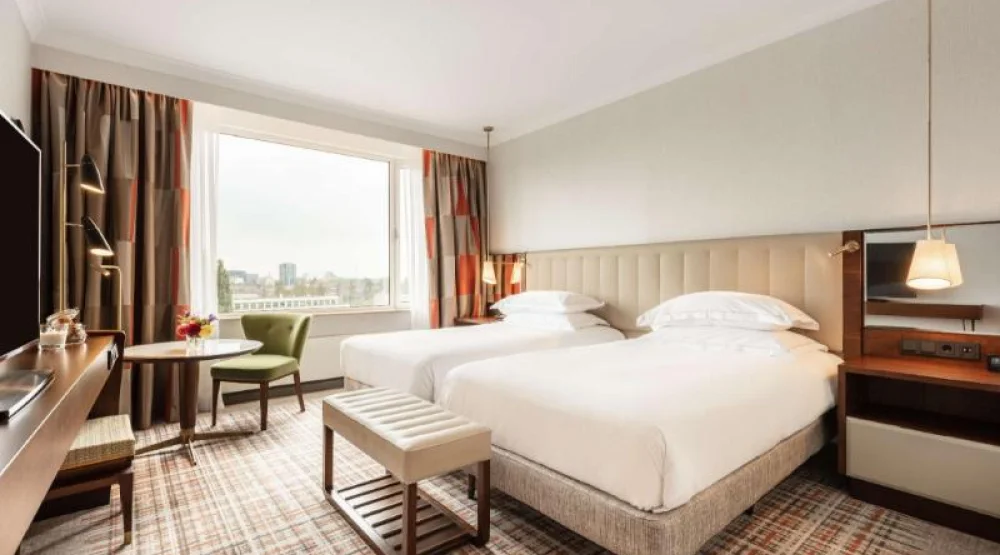 Twin Executive Room at Hilton Amsterdam