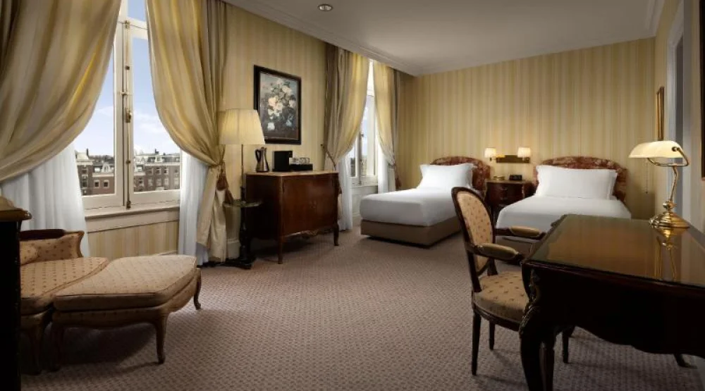Two Twin Beds Executive with River View at Intercontinental Amstel Amsterdam