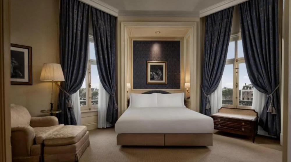 One King Bed One Bedroom Suite City View at Intercontinental Amstel Amsterdam