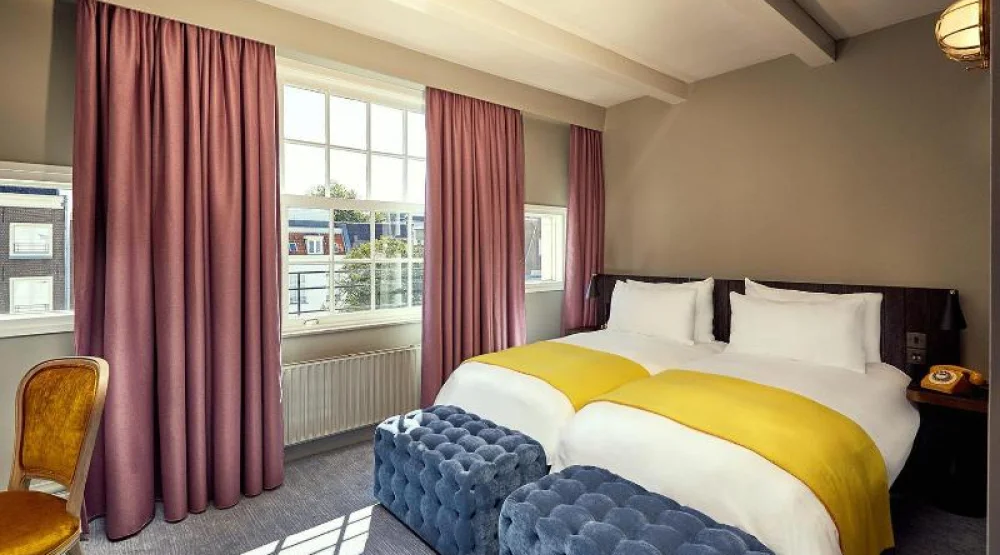 Deluxe Twin Room at Pulitzer Amsterdam