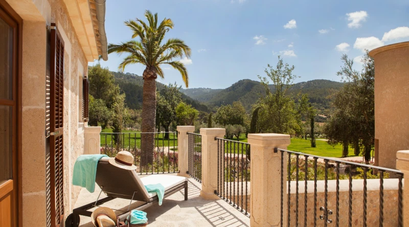 Terrace Deluxe at Castell Son Claret