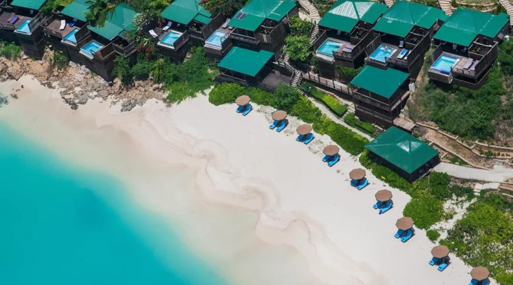 Sunset Plunge Pool Cottage at Cocos Hotel