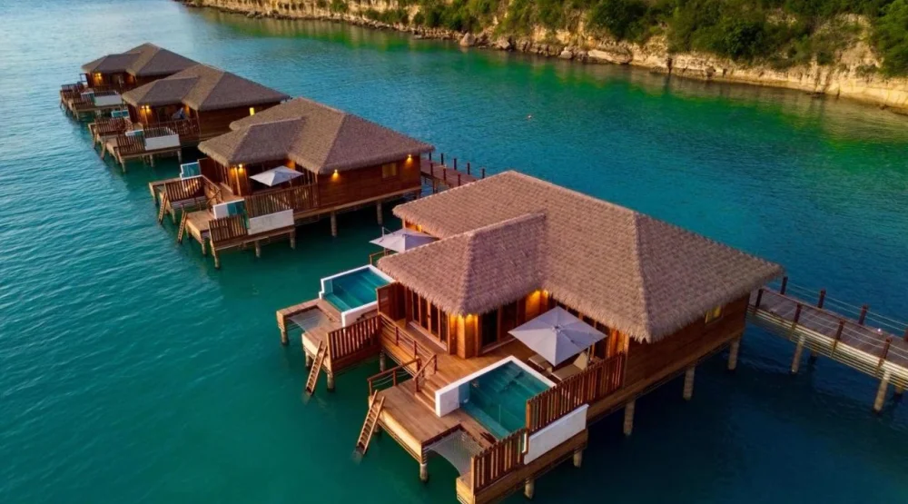 Luxury Presidential Sunset Overwater Suite Diamond Club at Royalton Chic Antigua Autograph Collection