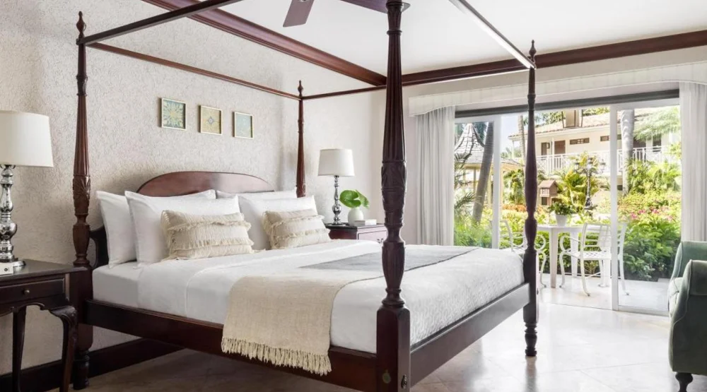 Caribbean Honeymoon Grande Luxe Poolside Walkout Room at Sandals Grande Antigua Resort & Spa