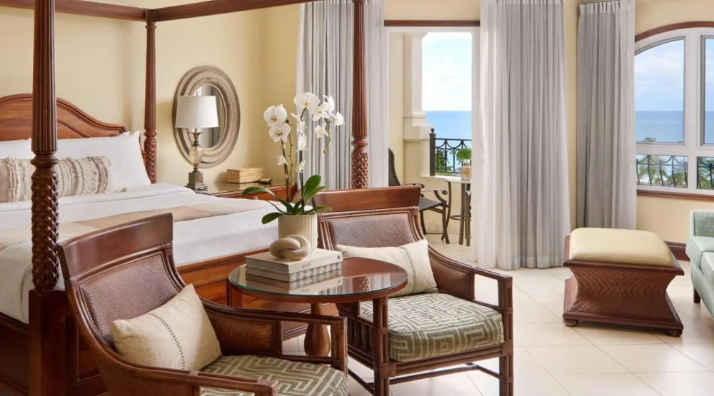 Mediterranean Oceanview Grande Luxe Club Level Suite at Sandals Grande Antigua Resort & Spa