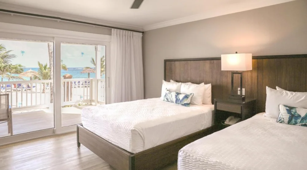 Beachfront Two Queen Beds at St James Club & Villas