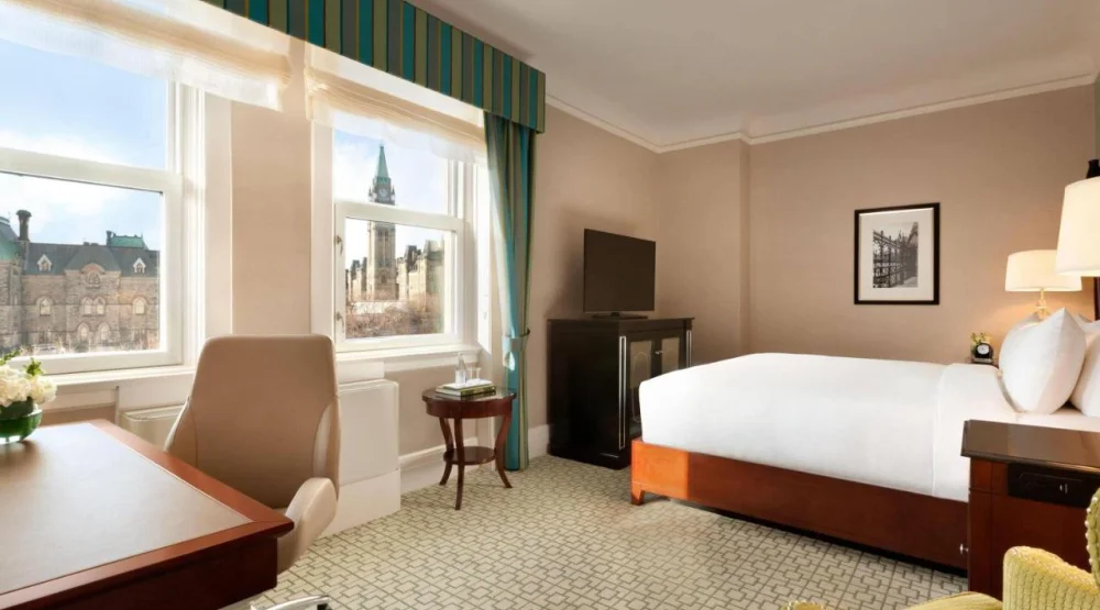 King Room with View at Fairmont Chateau Laurier