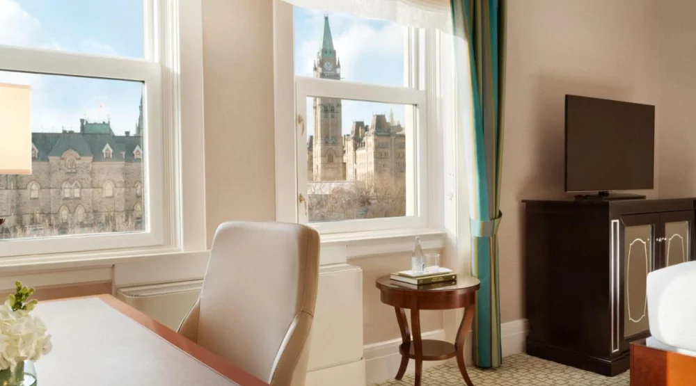 Deluxe King Room with View at Fairmont Chateau Laurier