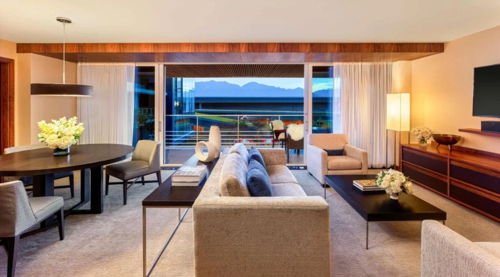 Pool View Suite with King Bed at Fairmont Pacific Rim