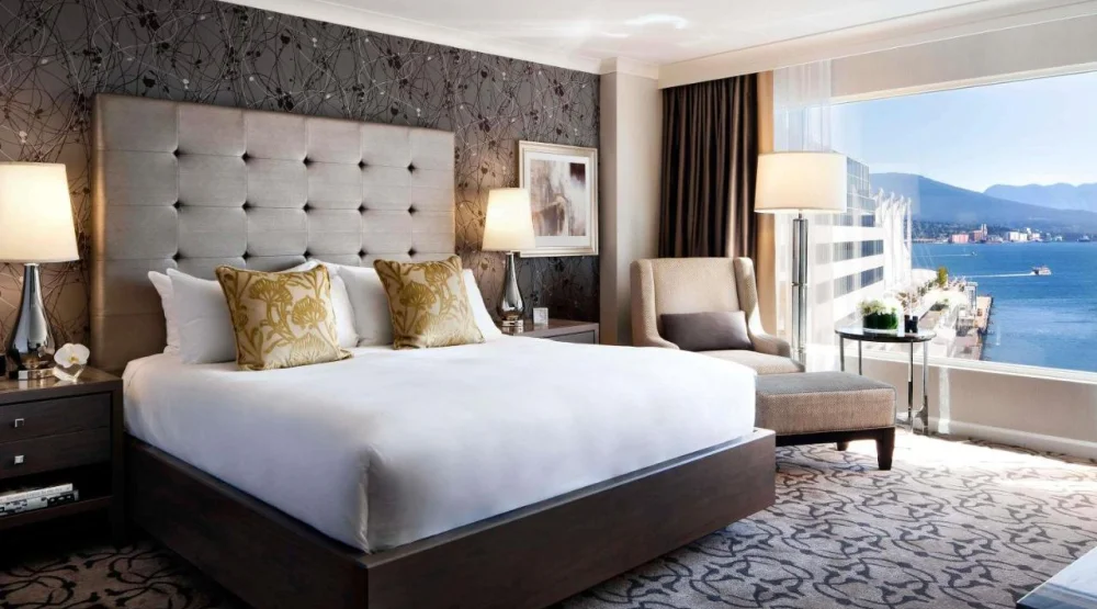 Fairmont Gold Harbor View Room with King Bed at Fairmont Waterfront Hotel