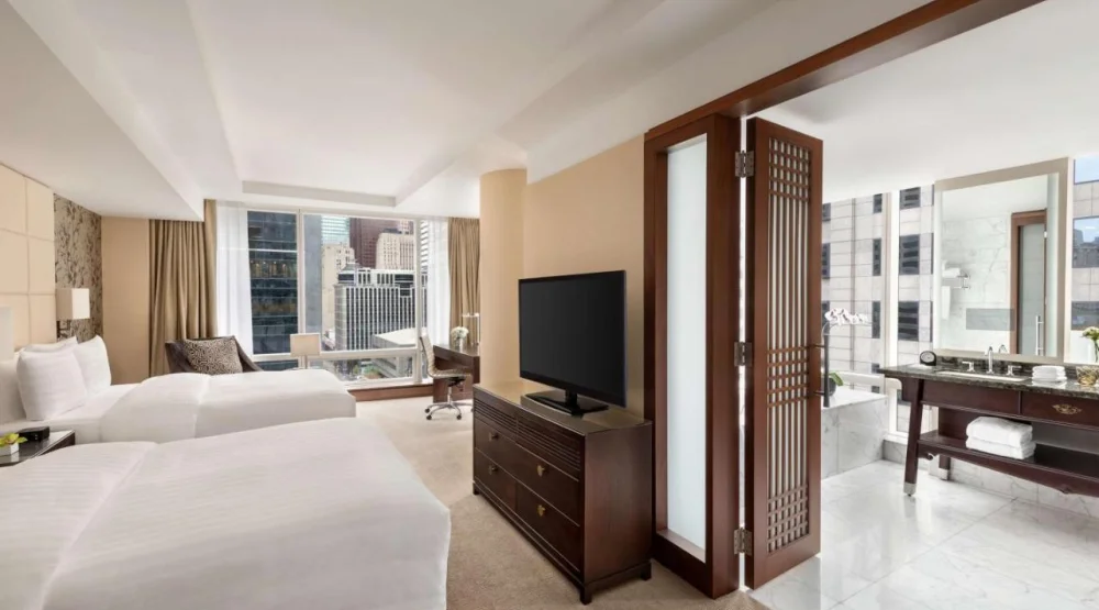 Premier Two Queen Bed at Shangri-La Toronto