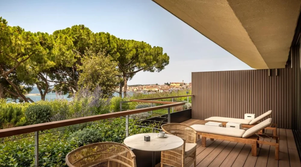 Grand Double Room with Marina View at Grand Park Hotel Rovinj By Maistra Collection