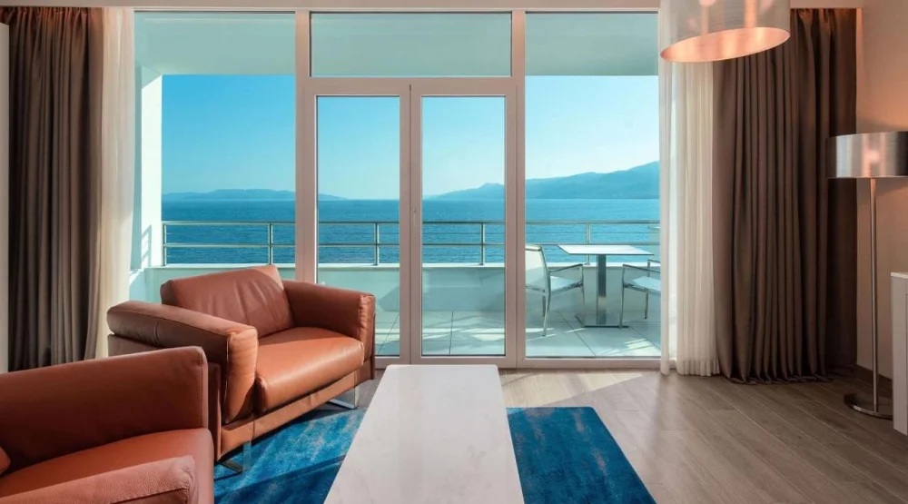 King One Bedroom Villa Suite with Sea View at Hilton Rijeka Costabella Beach Resort & Spa