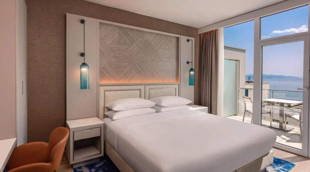 One Bedroom Seaview Family Villa with Terrace at Hilton Rijeka Costabella Beach Resort & Spa