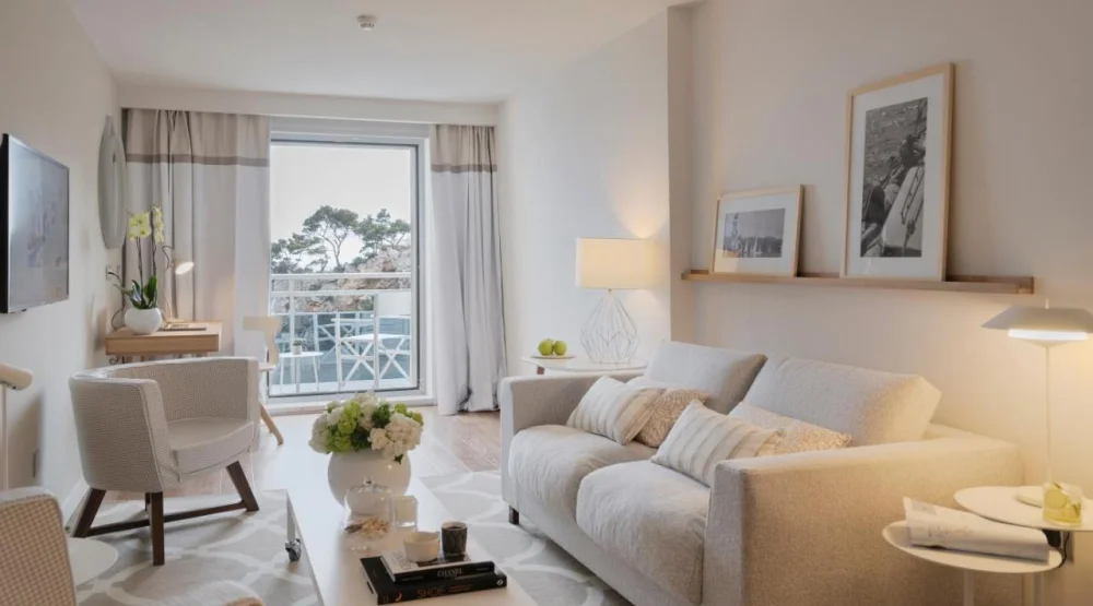 Executive Suite with Balcony and Sea View at Hotel Bellevue Dubrovnik