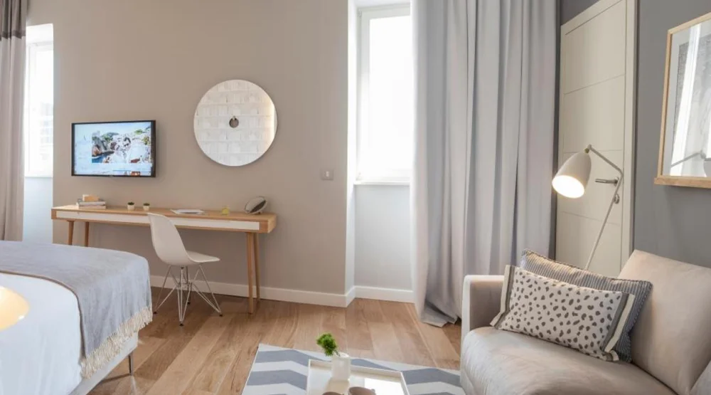 Classic Double Room with Partial Sea View at Hotel Bellevue Dubrovnik