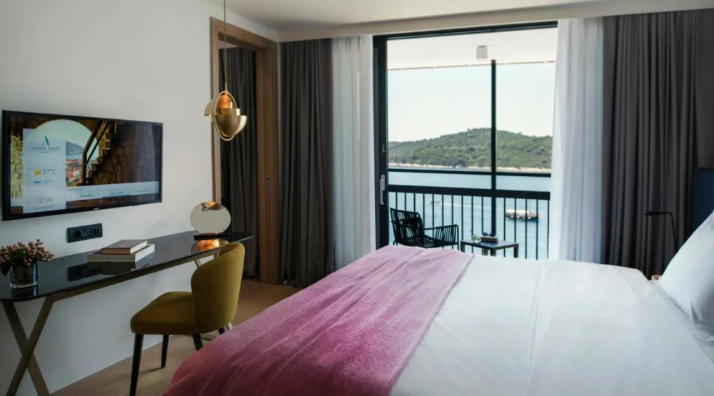 Executive Suite with Balcony and Sea View at Hotel Excelsior Dubrovnik