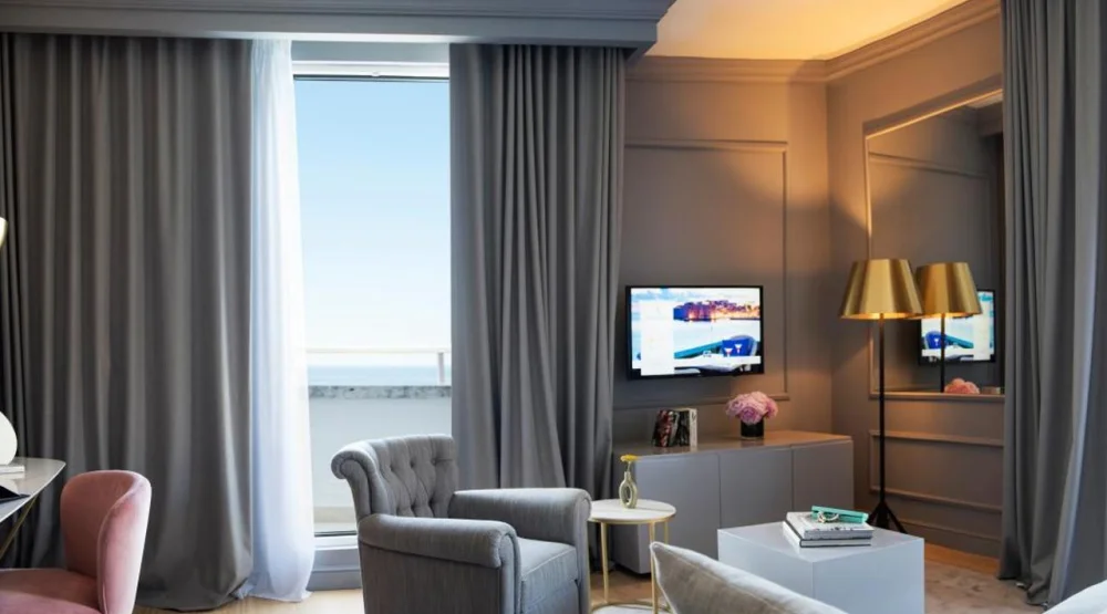 Villa Odak Suite Sea View French Balcony at Hotel Excelsior Dubrovnik