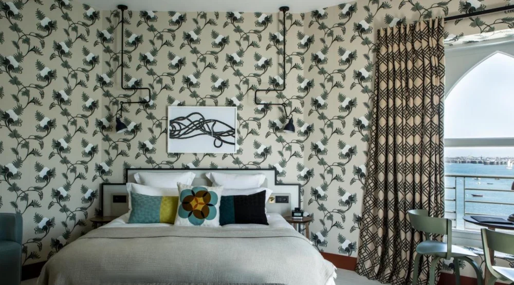 Prestige Double Room with Terrace and Sea View at Castelbrac Hotel & Spa