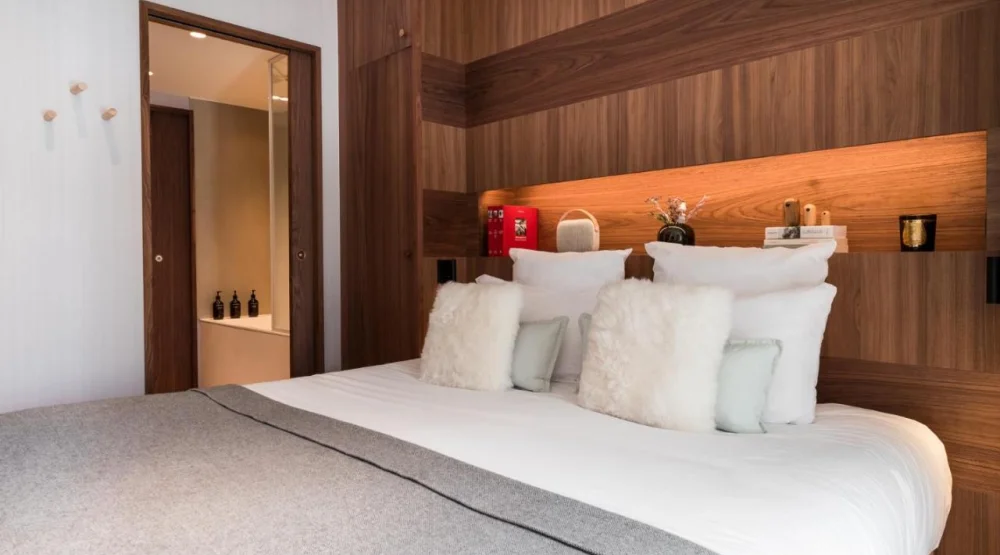 Superior Double Room with Terrace at Coeur De Megeve