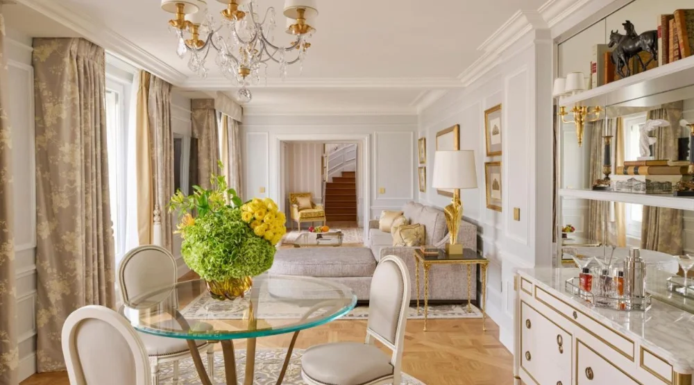 Duplex Suite City View King Bed at Four Seasons George V Hotel