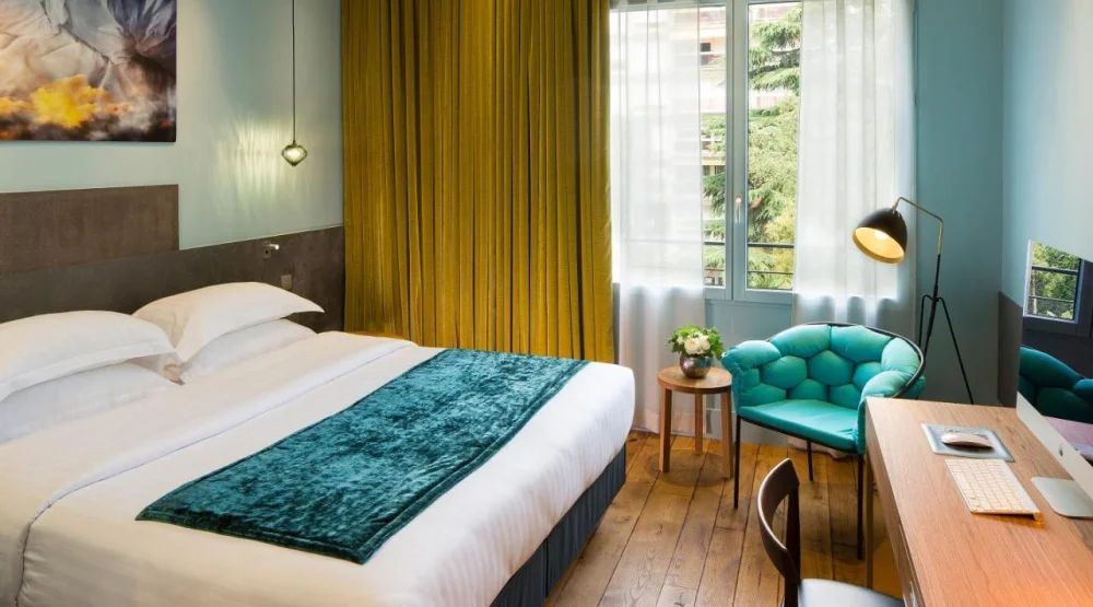 Deluxe Double Room with Garden View at Hotel & Spa La Belle Juliette