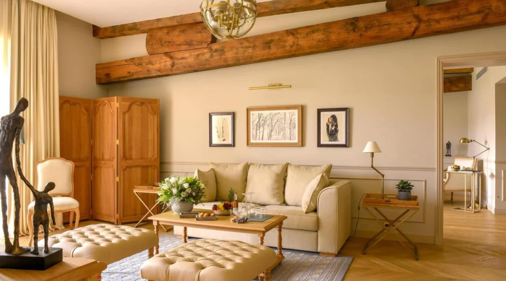 Suite Garden Level Or with Balcony at Hotel Chais Monnet & Spa