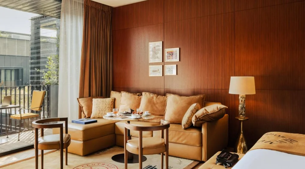 Family Junior Suite Garden View with Terrace at Hotel Madame Reve