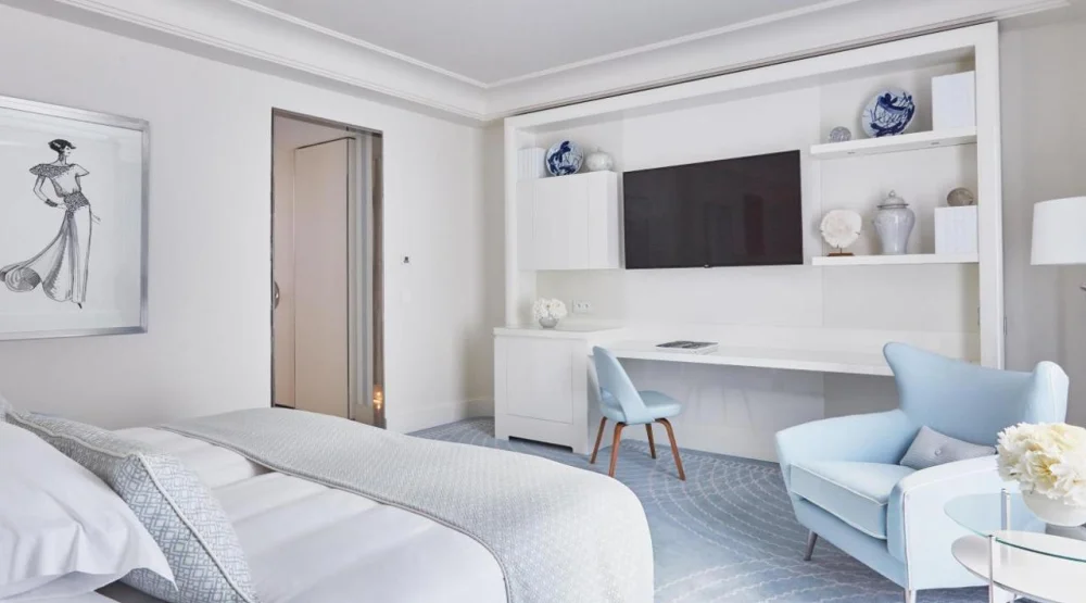 Premium Twin Room at Hotel Martinez Cannes