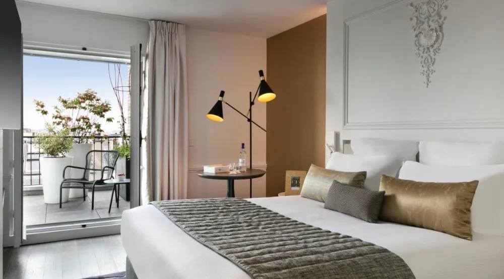 Roofs Of Paris Duplex at La Clef Champs-Elysees Paris