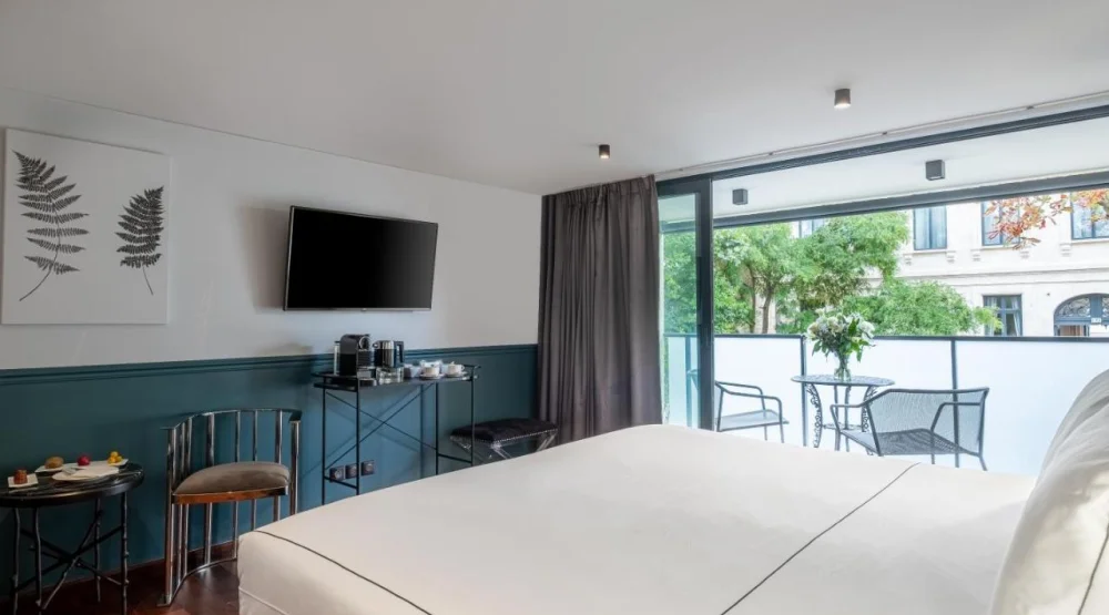 Deluxe Double Room with Terrace Garden View at Le Palais Gallien Hotel & Spa