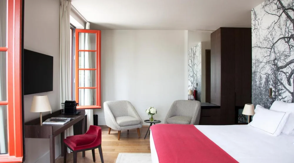 Junior Suite with Castle View at Relais de Chambord