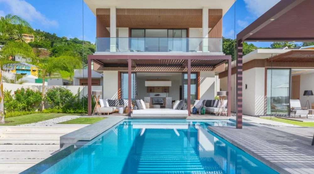 Three Bedroom Ocean View Pool Villa at Silversands Grenada