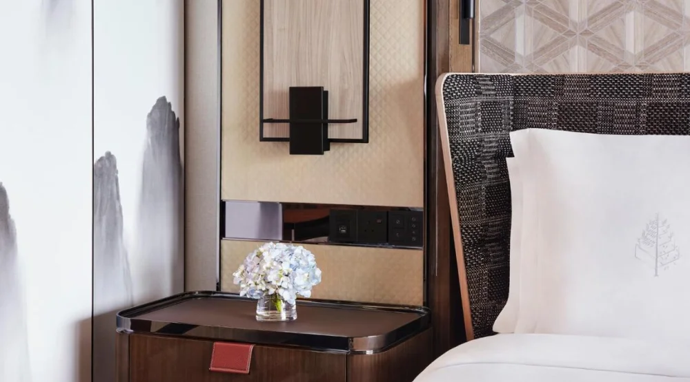 Deluxe Peak-view Room Two Double at Four Seasons Hong Kong