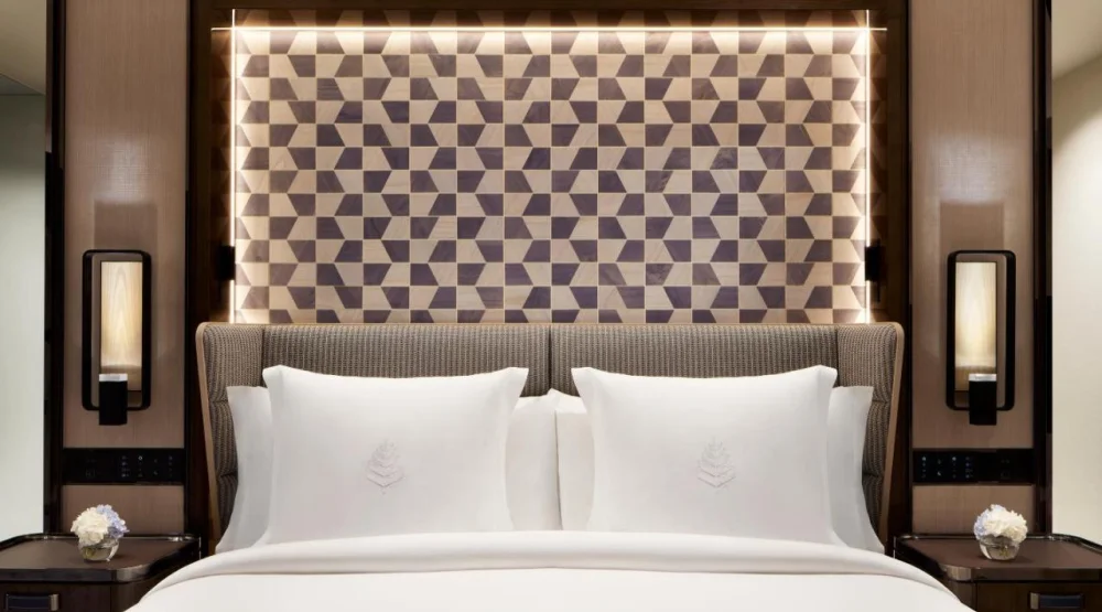 Premier Peak View Room Two Double at Four Seasons Hong Kong