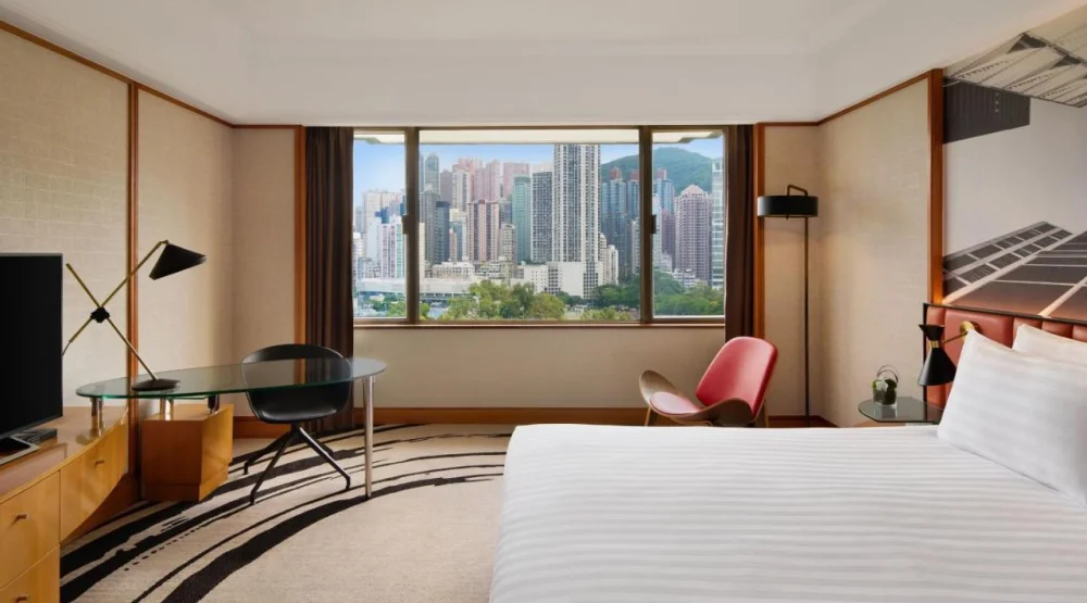 Deluxe King Room with Panoramic View at The Park Lane Hong Kong Autograph Collection