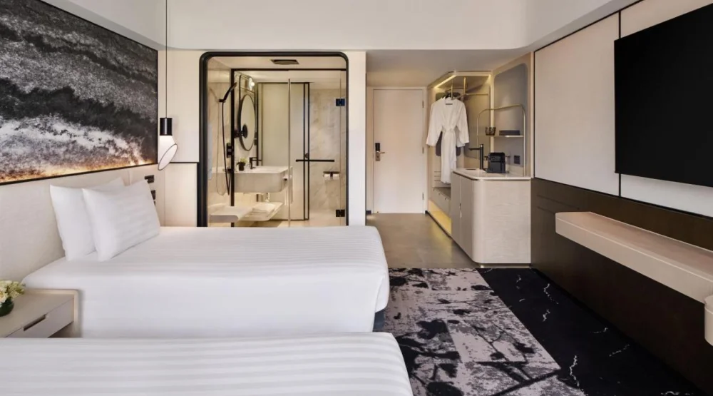 Premium Twin Room with City View at The Park Lane Hong Kong Autograph Collection
