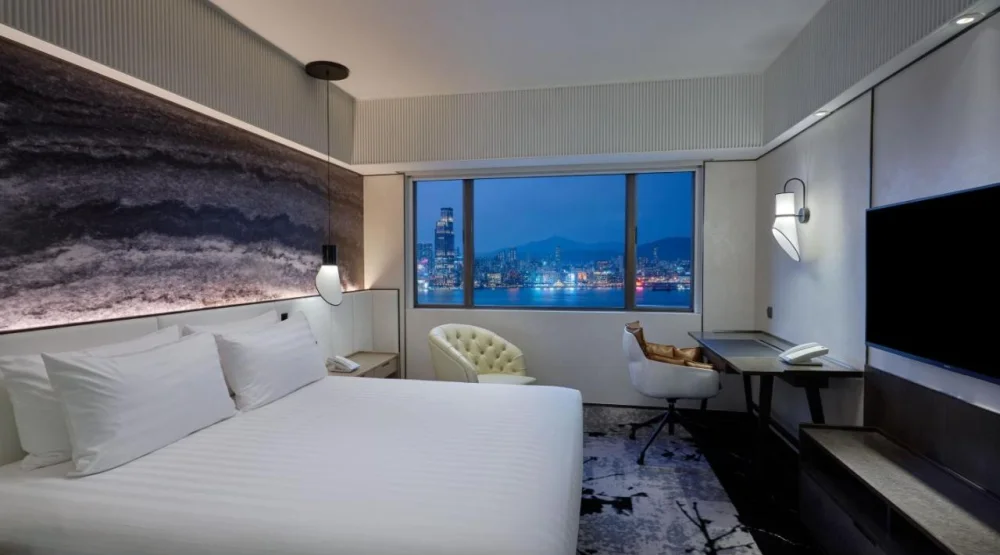 Premium King Room with Panoramic View at The Park Lane Hong Kong Autograph Collection