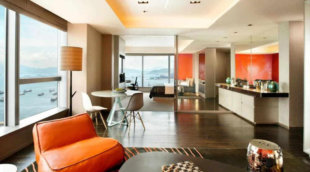 Marvelous King Suite with Oceanfront View at W Hong Kong